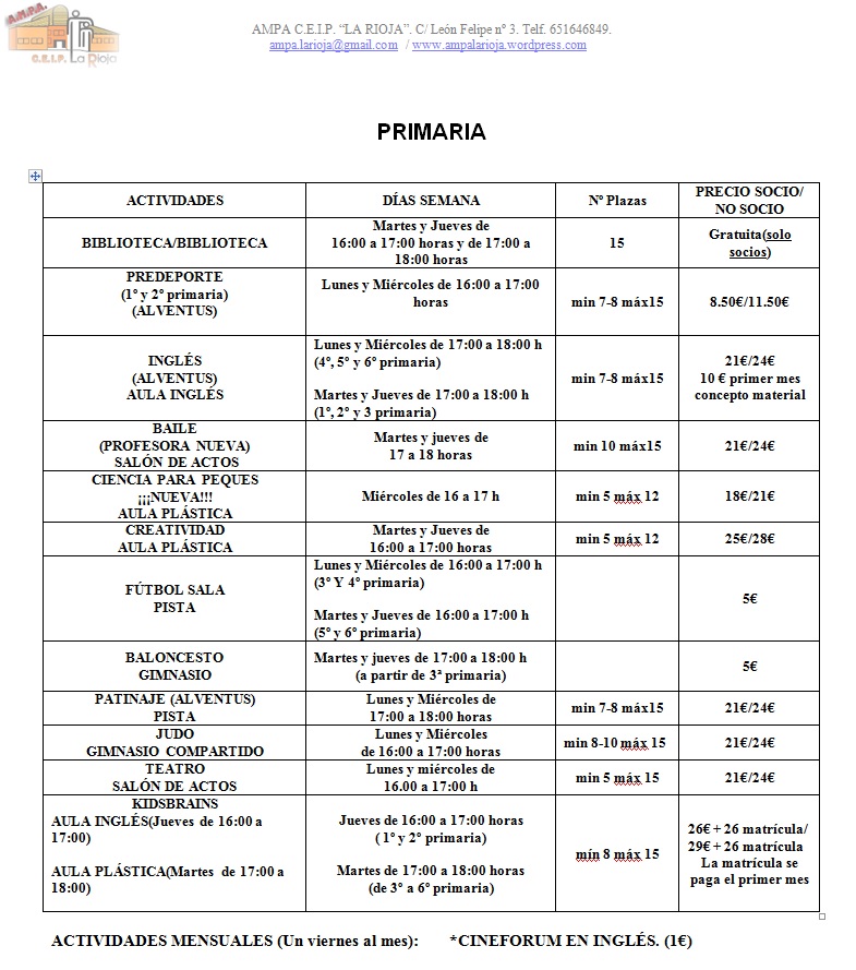 extraescolares-primaria-16-17